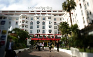 L'hôtel Majestic Barriere de Cannes, le 11 mai 2010