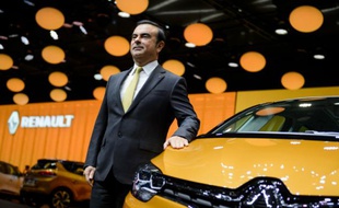 Le PDG du groupe Renault, Carlos Ghosn, le 1er mars 2016 à Genève