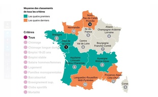 La carte du palmarès Les Echos