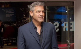 George Clooney à Londres, en octobre 2011.