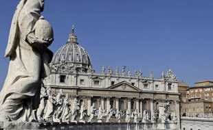 Place Saint-Pierre au Vatican, le 14 octobre 2018.
