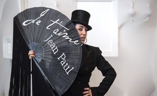 Rossy de Palma, «guest star» du «Fashion Freak Show» de Jean Paul Gaultier aux Folies Bergères, en mars 2019.
