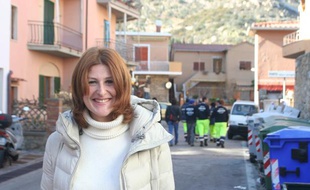 Samantha Brizzi, présidente de l’office du tourisme de l’île du Giglio, le 20 janvier 2012.