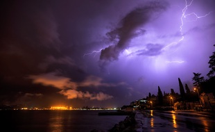 Un orage (illustration)