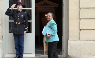 Christiane Taubira a souligné jeudi que la gauche avait "hérité d'un parc pénitentiaire en mauvais état", en réaction aux recommandations émises en urgence sur la prison marseillaise des Baumettes par le contrôleur des lieux de privation de liberté.