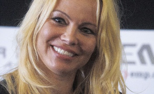 Pamela Anderson, le 30 juillet 2017, à Londres.