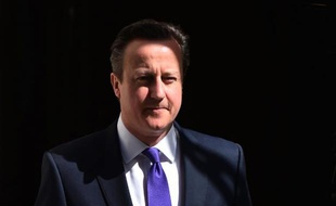 Le Premier ministre britannique David Cameron, le 11 mai 2015 à Londres