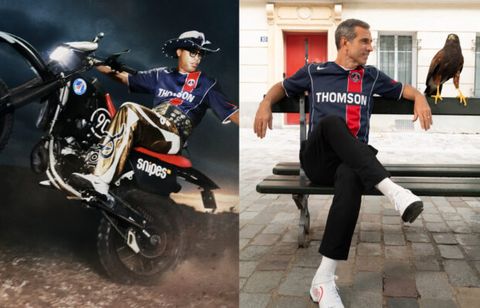 PSG. Avec Ronaldinho et Pauleta, le PSG réédite son maillot domicile 2004-05