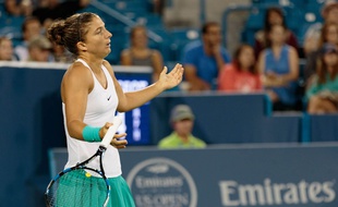 Sara Errani lors du tournoi de Mason, aux Etats-Unis, le 15 août 2016.
