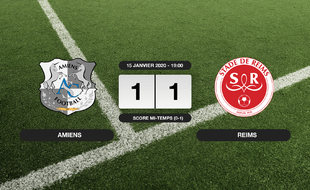 Amiens - Stade de Reims: Match nul entre Amiens et le Stade de Reims (1-1)