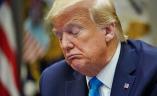 Photo d'archive de l'ancien président américain Donald Trump.