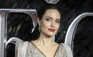 L'actrice américaine Angelina Jolie à la première européenne de