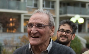 Vincent Asaro, à la sortie du tribunal fédéral de Brooklyn (New-York), le 12 novembre 2015