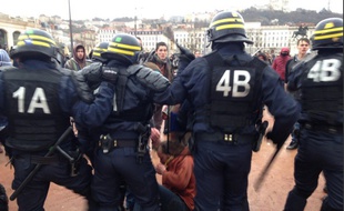 La manifestation contre la loi du travail a fini par dégénérer à Lyon