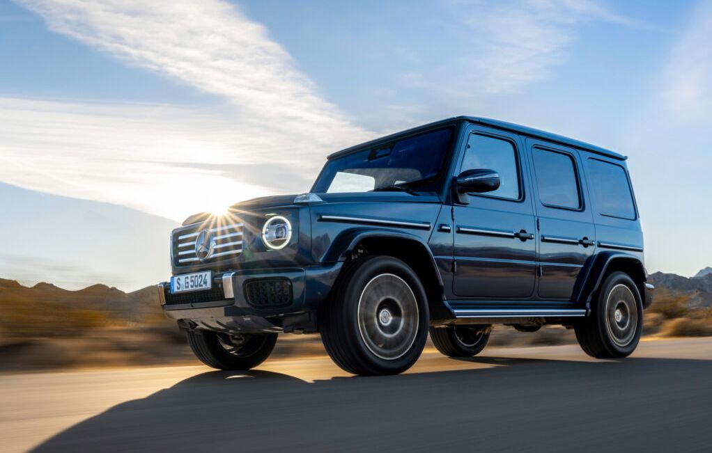 Le Mercedes Classe G mis à jour avec un « capot transparent »