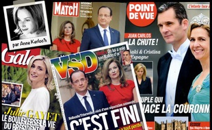 La Revue de presse du 16 janvier: Valérie Trierweiler, Julie Gayet et François Hollande