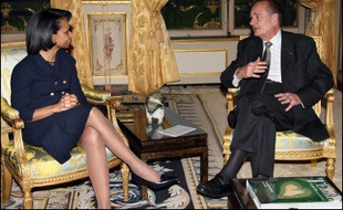 Mme Rice, dont c'était la troisième visite en France depuis sa prise de fonctions en janvier 2005, a quitté ce long entretien de 90 minutes au palais de l'Elysée sans faire de déclaration à la presse.
