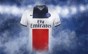 Le nouveau maillot extérieur du PSG pour la saison 2013-2014.
