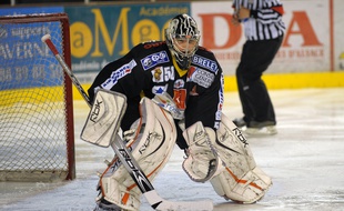 Vladimir Hiadlovsky et l'Etoile Noire ont été rejoints par Dijon et Chamonix en tête de la Ligue Magnus. (Archives)