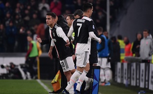 Cristiano Ronaldo n'a pas apprécié d'être remplacé face à Milan dimanche dernier.