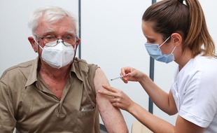 Injection d'une troisième dose à Nice en septembre 2021. (Illustration)
