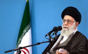 L'ayatollah Ali Khamenei, guide suprême iranien, à Téhéran le 9 septembre 2015.