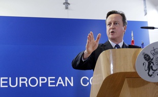 Le Premier ministre britannique David Cameron à Bruxelles, le 18 décembre 2015.