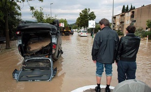 Les habitants de Draguignan sont encore sous le choc des inondations, le 16 juin 2010.