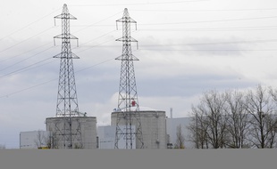 La centrale nucléaire de Fessenheim, le 20 novembre 2008.