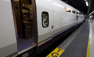 Illustration de train espagnol.