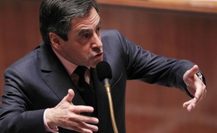 François Fillon, le 23 mars 2010 à l'Assemblée Nationale.