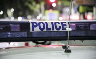 Illustration d'un véhicule de police.