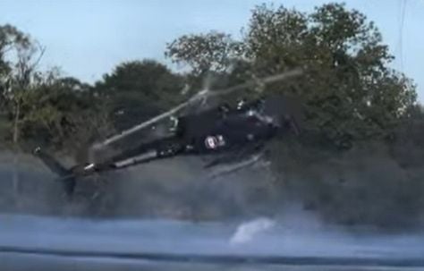 Finistère : Un hélicoptère bombardier d'eau se crashe lors d'une opération de remplissage