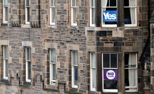 Les partisans du oui ou du non à l'indépendance de l'Ecosse sont parfois idéologiquement