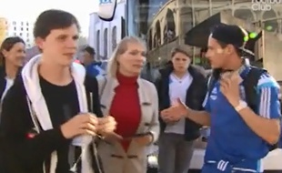 Florian Thauvin et Margarita Louis-Dreyfus, le 12 avril 2015, à Bordeaux.