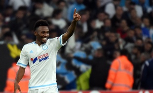 Georges-Kevin Nkoudou le 5 novembre à Marseille contre Braga en Ligue Europa