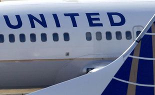 Un avion de la compagnie United Continental airlines.
