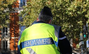 Illustration d'un gendarme ici lors d'un contrôle routier à Rennes.