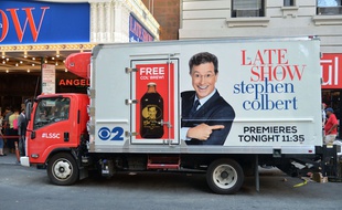 L'humoriste Stephen Colbert a succédé à David Letterman aux manettes du «Late Show», le 8 septembre 2015.