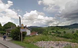 le village de Lépanges-sur-Vologne.