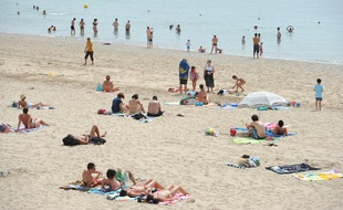 PORNIC, le 30/08/2011 La plage