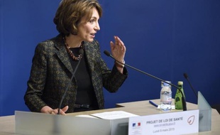 La ministre de la Santé, Marisol Touraine, le 9 mars 2015 à Paris