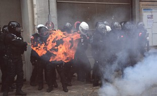 Cette photo prise par l'AFP a suscité beaucoup de réactions et d'émotion sur les réseaux sociaux.