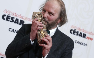 Philippe Katerine, sacré meilleur acteur lors de la cérémonie des César le 22 février 2019.