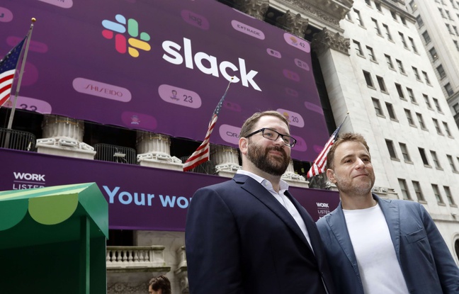 Wall Street: Slack s'envole de 50% pour ses débuts et vaut 20 milliards de dollars