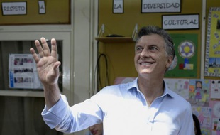 Mauricio Macri à Buenos Aires le 22 novembre 2015