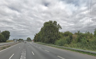 L'aire de repos de Phalempin, sur l'A1.