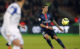 Angel Di Maria lors de PSG-Bastia, le 8 janvier 2016 au Parc des Princes.