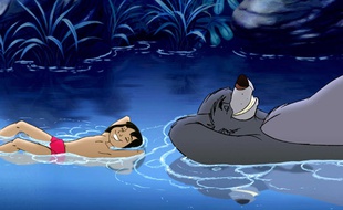 Mowgli et Baloo dans Le livre de la jungle 2