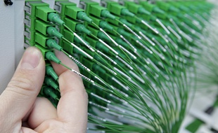 Armoire de raccordement fibre optique à Marcq-en-Barœul